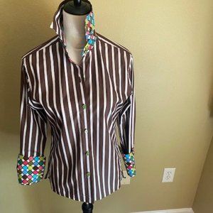 Amazing Multi colored blouse  One Of A Kind